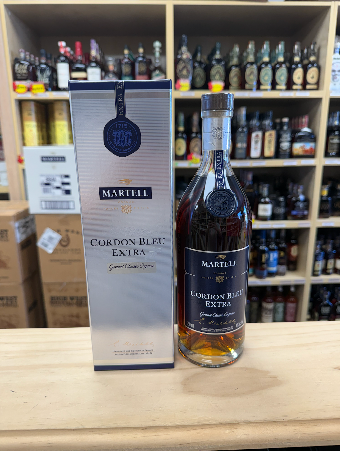 Martell Cordon Bleu Extra Cognac 750ml | Feng Fine Wine & Spirits