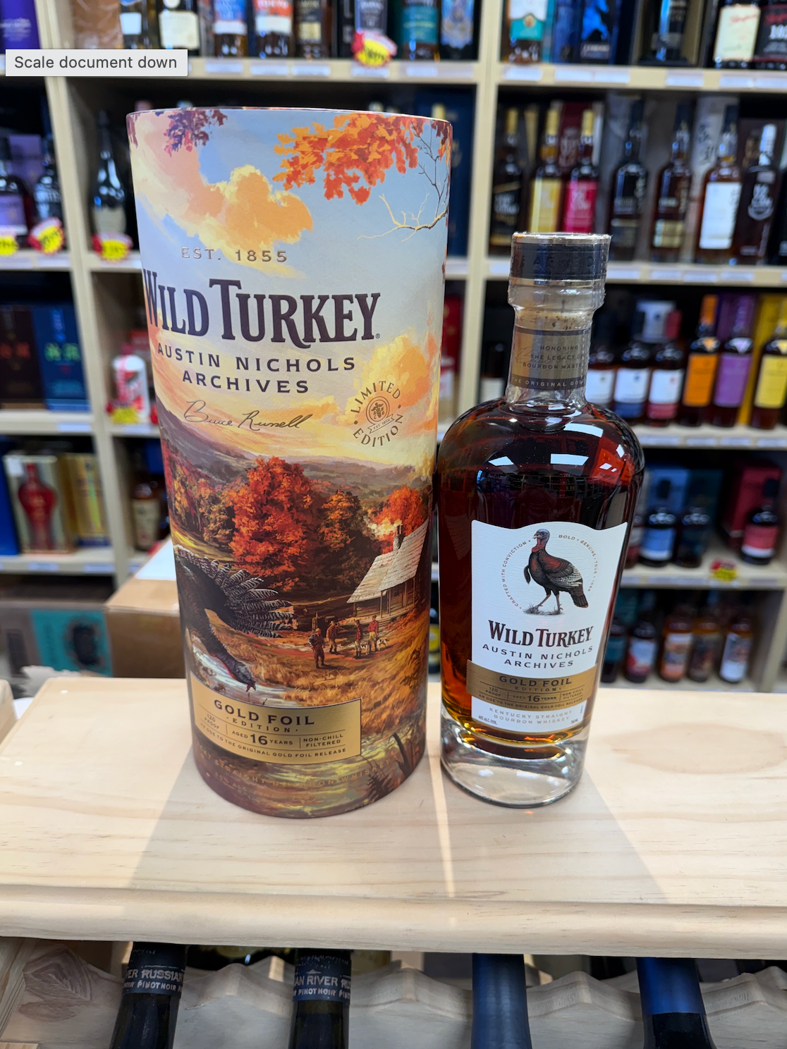 Wild Turkey Austin Nichols Archives 16 Year Gold Foil Edition (Pre