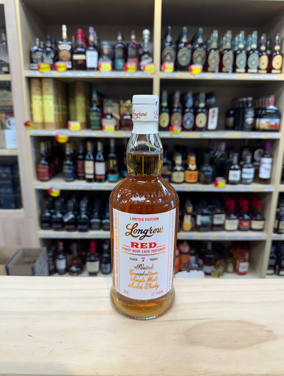 Longrow Red 7 Yr Pinot Noir Cask 114.2 PF 700ML | Feng Fine Wine