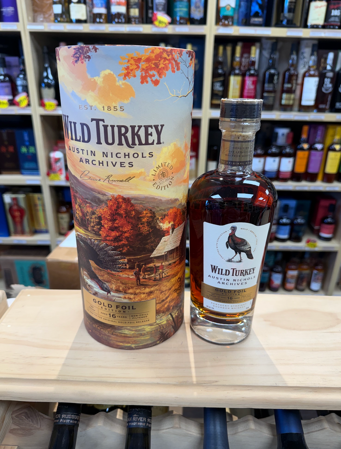 Wild Turkey Austin Nichols Archives 16 Year Gold Foil Edition
