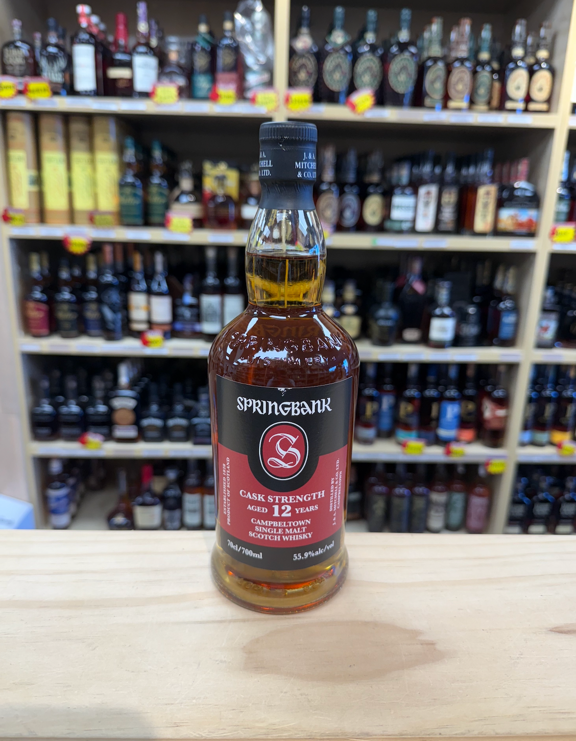 Springbank 12 Year Old Cask Strength Whisky 700ml 2025 release