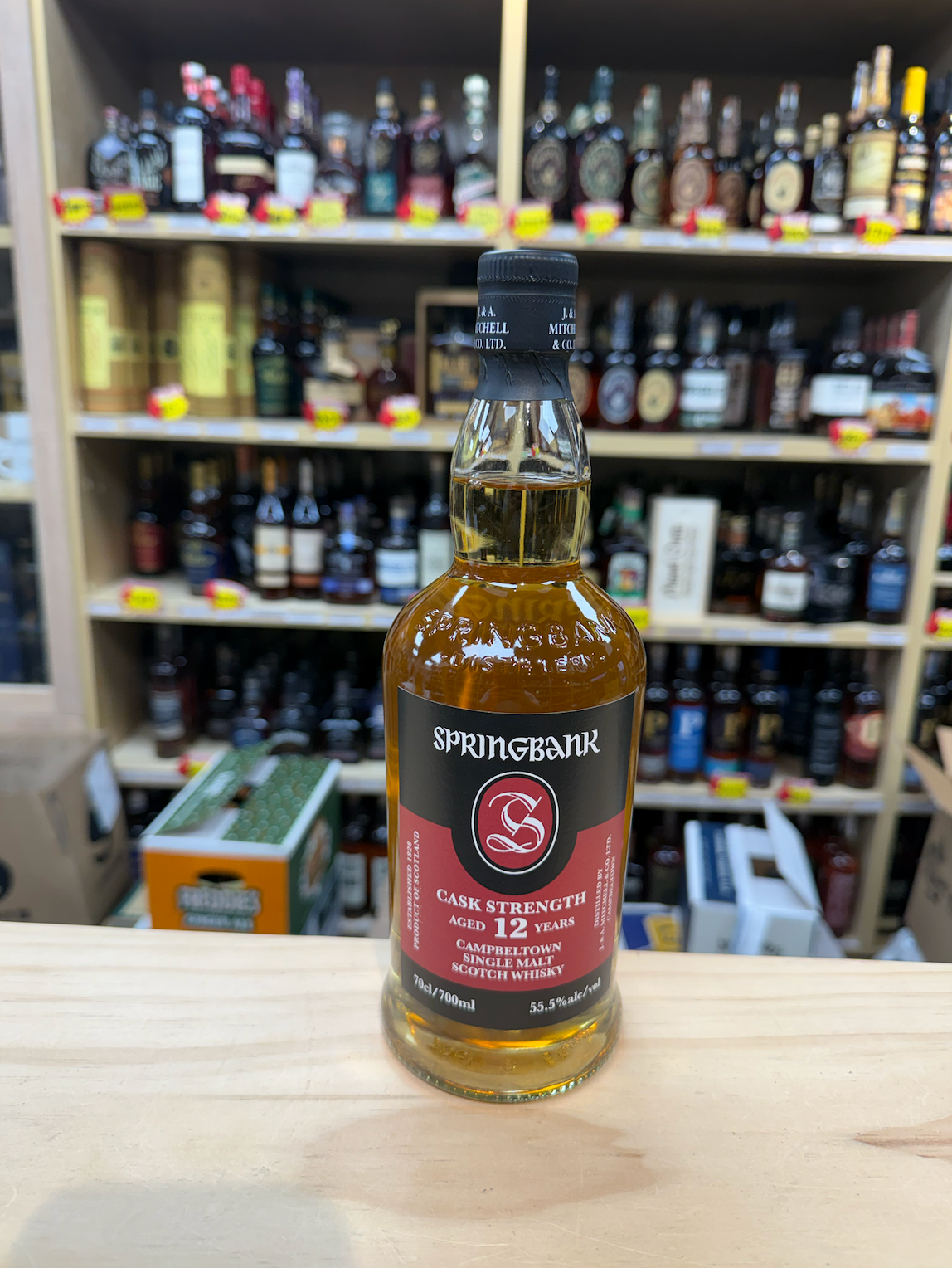 Springbank 12 Year Old Cask Strength Whisky 700ml 2023 release