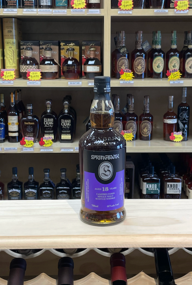 Springbank 18 Year old (700ML) | Feng Fine Wine & Spirits