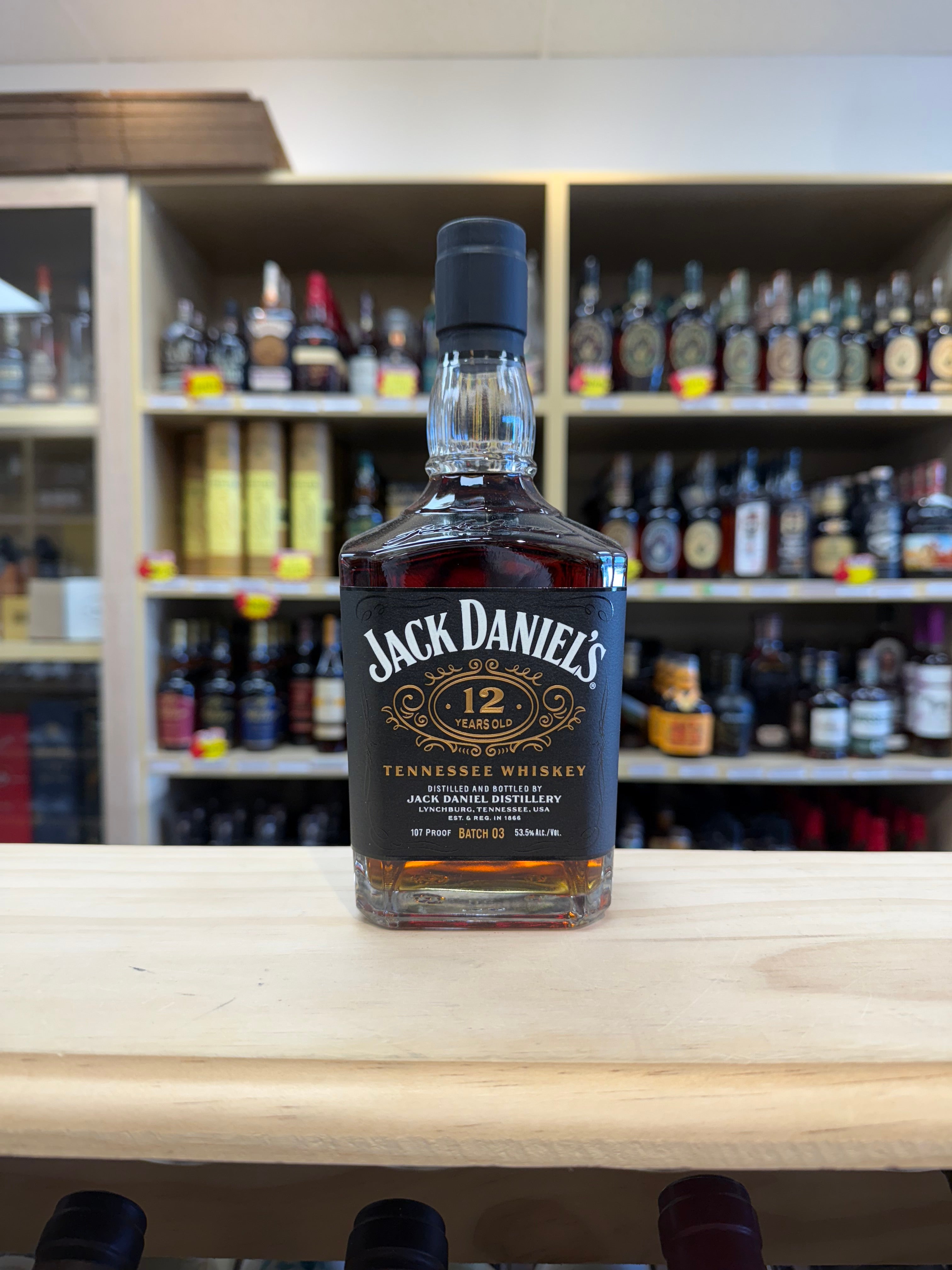 Jack Daniel's 12 Year 2025 release Batch 3 | Feng Fine Wine & Spirits