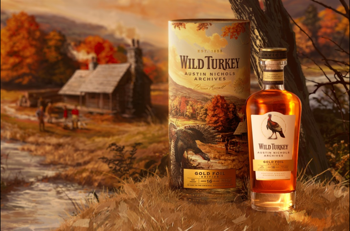 Wild Turkey Austin Nichols Archives 16 Year Gold Foil Edition