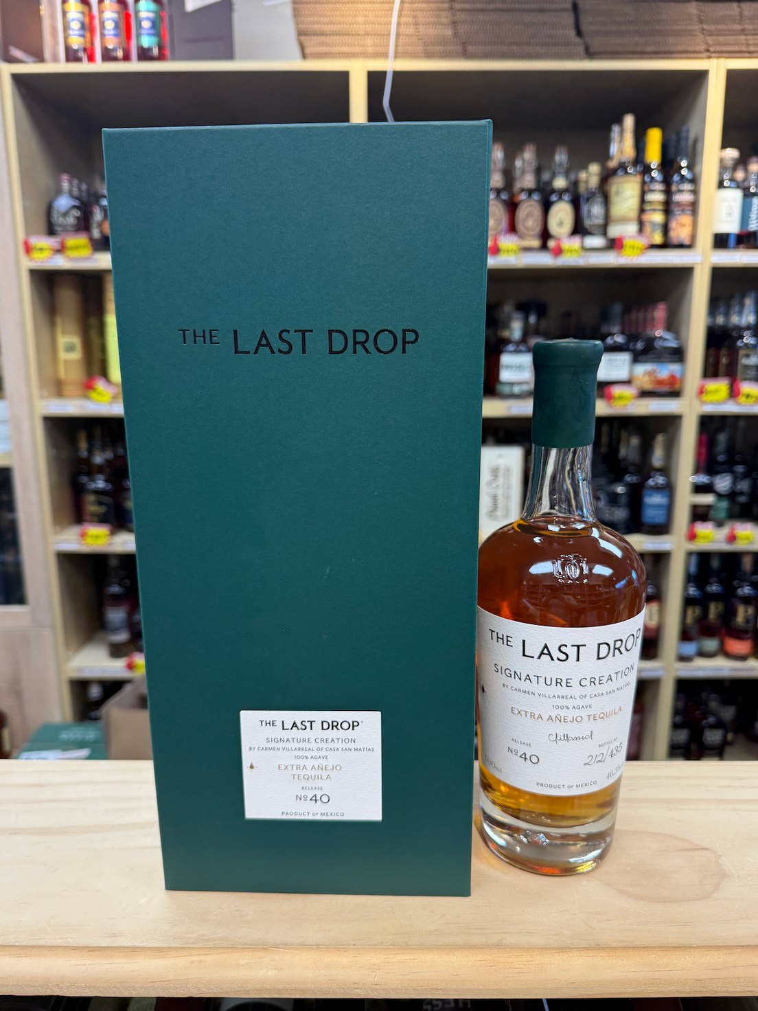 THE LAST DROP SIGNATURE CREATION EXTRA AÑEJO TEQUILA Bundle (3