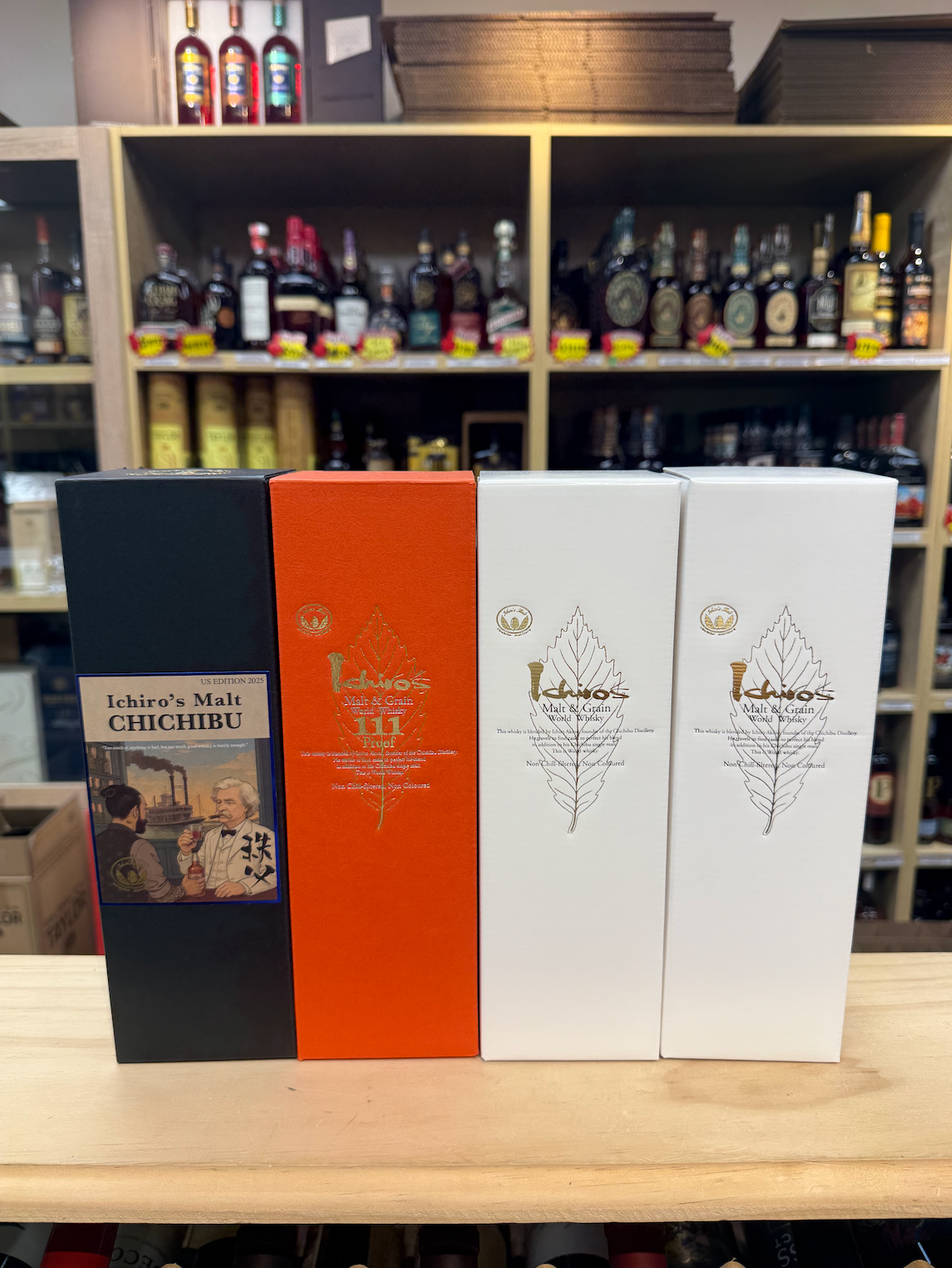 Ichiro's Malt Chichibu US 2025 Edition 4 bottles Bundle | Feng
