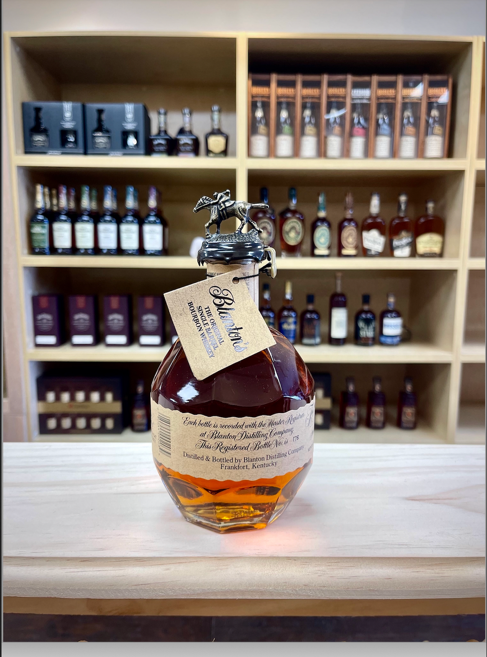ブランデー Blanton's Single Barrel Bourbon 750ml Blanton's, Single Barrel Bourbon - 750mL - York Cellars