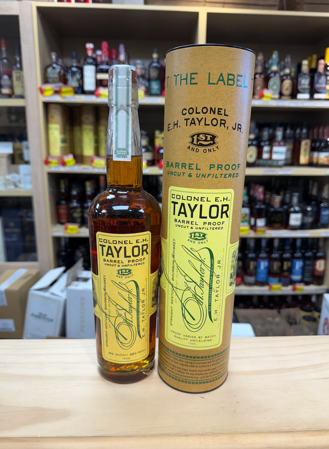 Colonel E.H. Taylor Barrel Proof Bourbon Batch 14 New Release